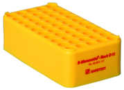 Rack S-Monovette® D12, Ø orifice : 12 mm, 5 x 10, jaune