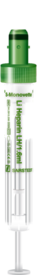 S-Monovette® Heparina de lítio LH, 1,6 ml, tampa verde, (CxØ): 75 x 13 mm, com etiqueta de plástico