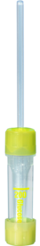 Microvette® 200 Fluoruro/heparina FH, 200 µl, cierre amarillo, fondo plano