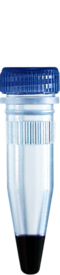 Micro sample tube 100 µl brillant, 100 µl, screw cap