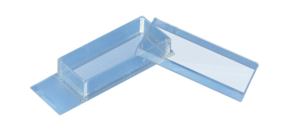 x-well cell culture chamber, 1 well, on PCA slide, removable frame