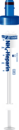 S-Monovette® Heparina amoniacal AH, 7,5 ml, tampa azul, (CxØ): 92 x 15 mm, com etiqueta de plástico