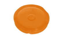 Colour-coded inserts, yellow, PP, suitable for screw caps 65.712.xxx