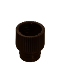 Push cap, brown, suitable for tubes Ø 12 mm