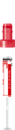 S-Monovette® Sérum CAT, 1,2 ml, bouchon rouge, (L x Ø) : 66 x 8 mm, avec étiquette plastique