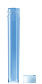 Tube avec bouchon à vis, 7 ml, (L x Ø) : 82 x 13 mm, PP