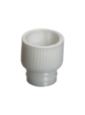 Push cap, white, suitable for tubes Ø 12 mm
