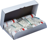 Blood gas capillary set, calcium-balanced lithium heparin, 100 µl