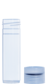 Screw cap tube, 8 ml, (LxØ): 57 x 16.5 mm, PP