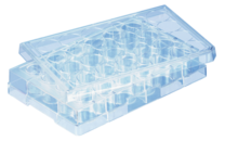 Placa de cultivo celular, 24 pocillos, superficie: BIOFLOAT™, fondo plano