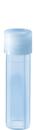 Tube avec bouchon à vis, 8 ml, (L x Ø) : 57 x 16,5 mm, PP