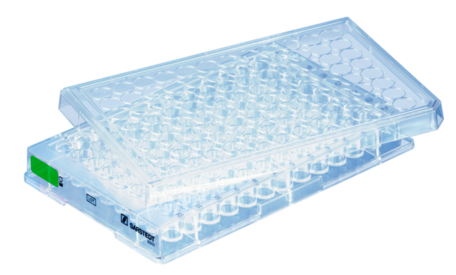 Cell culture plate, 96 well, surface: Suspension, flat base