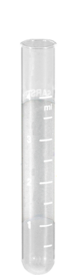 Tube, 5 ml, (L x Ø) : 75 x 12 mm, PP, avec aplat
