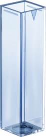 Cuve, 4,2 ml, (h x l) : 45 x 12 mm, PMMA, transparent, faces optiques : 4