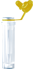 Microvette® CB 300 Fluoride/heparin FH, 300 µl, cap yellow, push cap, flat base