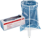 Rack de mesa, para Saco de descarte de 300 x 200 mm (REF 86.1197), resina epóxi, branca