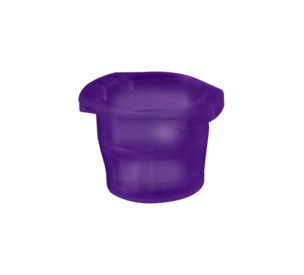 Tapón, violeta, adecuada para tubos Ø 10-17 mm