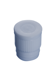 Bouchon pression, blanc, compatible avec tubes Ø 16-17 mm