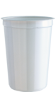 Multi-purpose container, 250 ml, (LxØ): 100 x 73 mm, PS, white