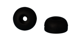 Rubber adapter, 6.4 mm, black
