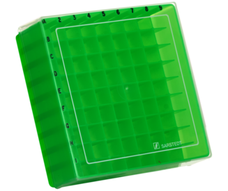 Boîte de conservation, couvercle coiffant, PP, format : 9 x 9, pour 81 récipients