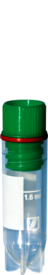 CryoPure tubes, 2 ml, QuickSeal screw cap, green