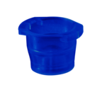 Rolha, azul, adequado para tubos Ø 12-17 mm