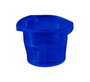 Tapón, azul, adecuada para tubos Ø 12-17 mm