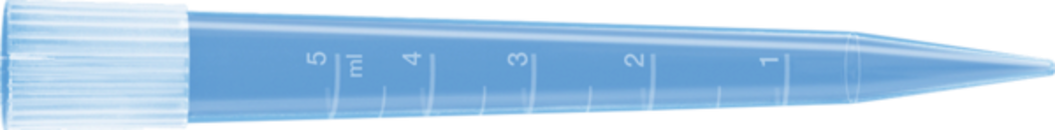 Pipette tip, 5 ml, transparent, 250 piece(s)/bag