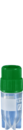 Tubo CryoPure, 1,2 ml, tampa de rosca QuickSeal, verde