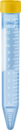 Tubo roscado, 15 ml, (LxØ): 120 x 17 mm, PS, con impresión