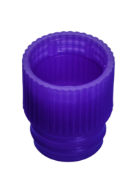 Bouchon pression, violet, compatible avec tubes Ø 13 mm