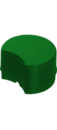 Codierplättchen, für CryoPure Röhren, grün