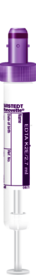 S-Monovette® K2 EDTA, 2,7 ml, tampa violeta, (CxØ): 75 x 13 mm, com etiqueta de papel