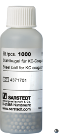 Bille d’acier pour coagulomètre KC Amelung (macro)