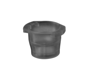 Cap, grey, suitable for tubes Ø 10-17 mm
