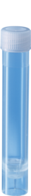 Tube avec bouchon à vis, 3,5 ml, (L x Ø) : 66 x 11,5 mm, PP