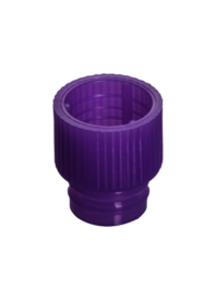 Bouchon pression, violet, compatible avec tubes Ø 12 mm
