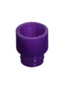 Push cap, violet, suitable for tubes Ø 12 mm