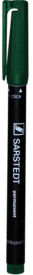 Rotulador, verde, resistente al agua