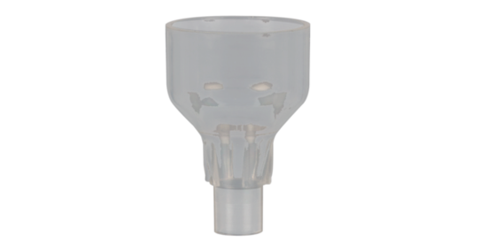 Cell strainer adapter, for 15 ml, 5 ml, 17 x 100 mm and 12 x 75 mm tubes