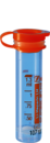 Micro sample tube Lithium heparin, 1.3 ml, push cap, EU