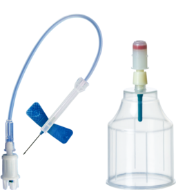 Kit BKF Safety-Multifly® 23G, 23G x 3/4'', azul, comprimento do tubo flexível: 200 mm, 1 unid./blister