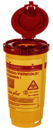 Disposal container, Multi-Safe twin plus, 500 ml, biohazard labelling