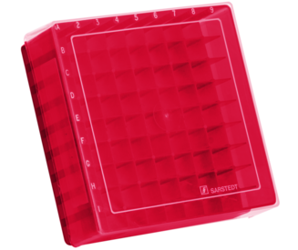 Boîte de conservation, couvercle coiffant, PP, format : 9 x 9, pour 81 récipients