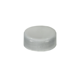 Screw cap, transparent, suitable for tubes Ø 28 mm