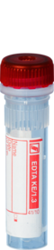 Micro sample tube EDTA K3E, 1.3 ml, screw cap, EU