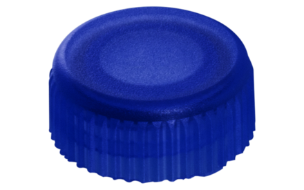 Screw cap, blue, suitable for screw cap micro tubes