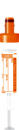 S-Monovette® Lithium Heparin LH, 5,5 ml, Verschluss orange, (LxØ): 75 x 15 mm, mit Papieretikett