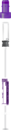 S-Sedivette®, 3,5 ml, tampa violeta, (CxØ): 130 x 8 mm, com etiqueta de papel